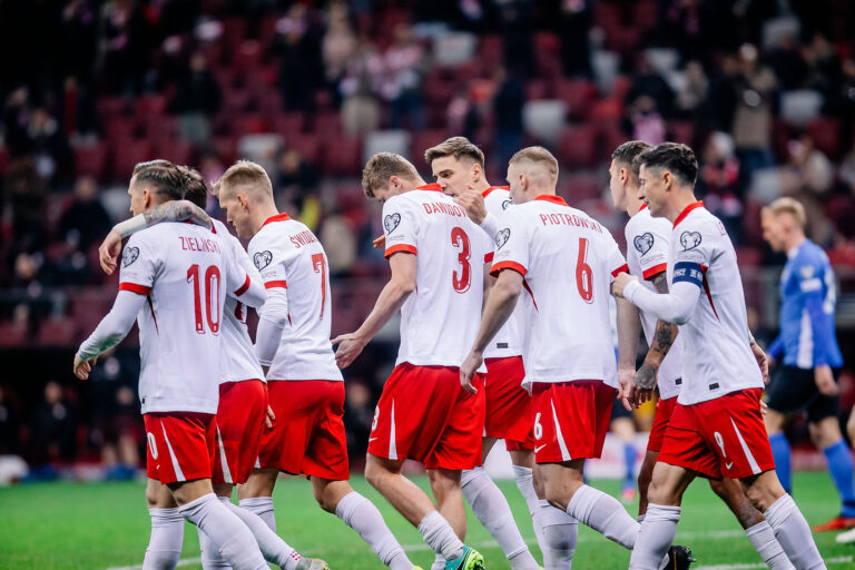 Reprezentacja Polski pokonała Estonię aż 5:1.