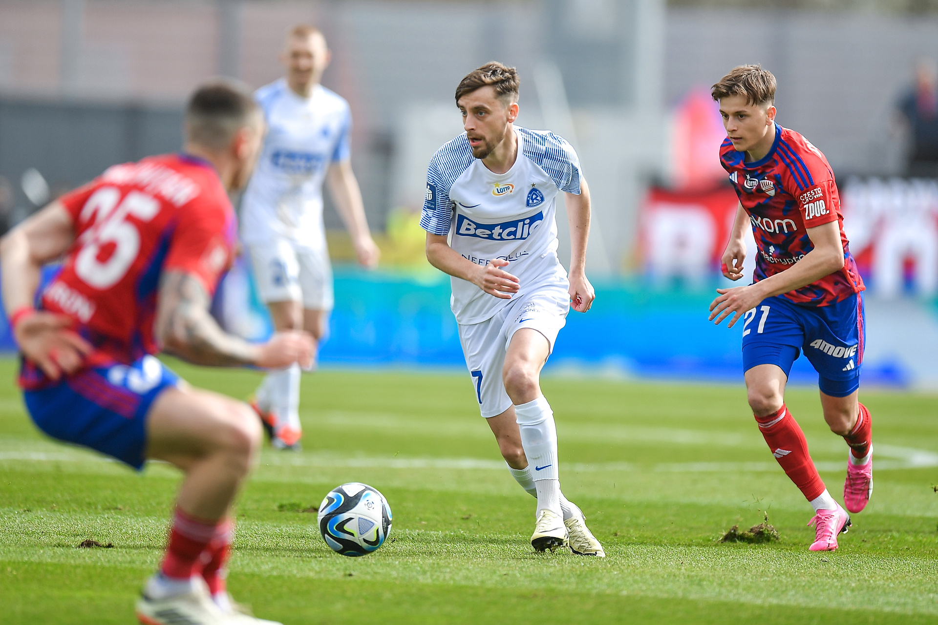 Raków Częstochowa pokonał Ruch Chorzów (Wideo)