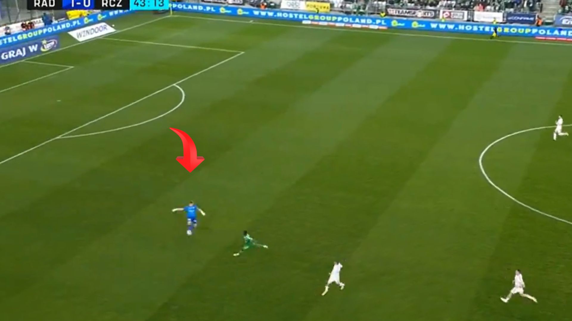 Kacper Bieszczad zawalił gola w meczu z Radomiakiem (Wideo)