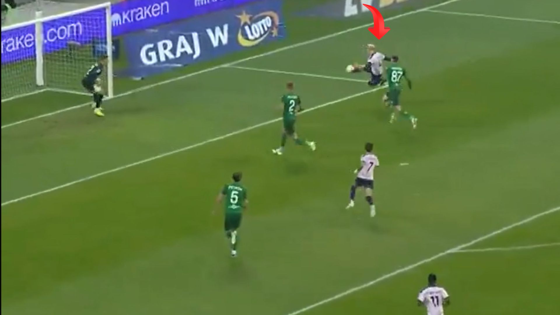 Pierwszy gol Aleksandra Buksy dla Górnika Zabrze! (Wideo)