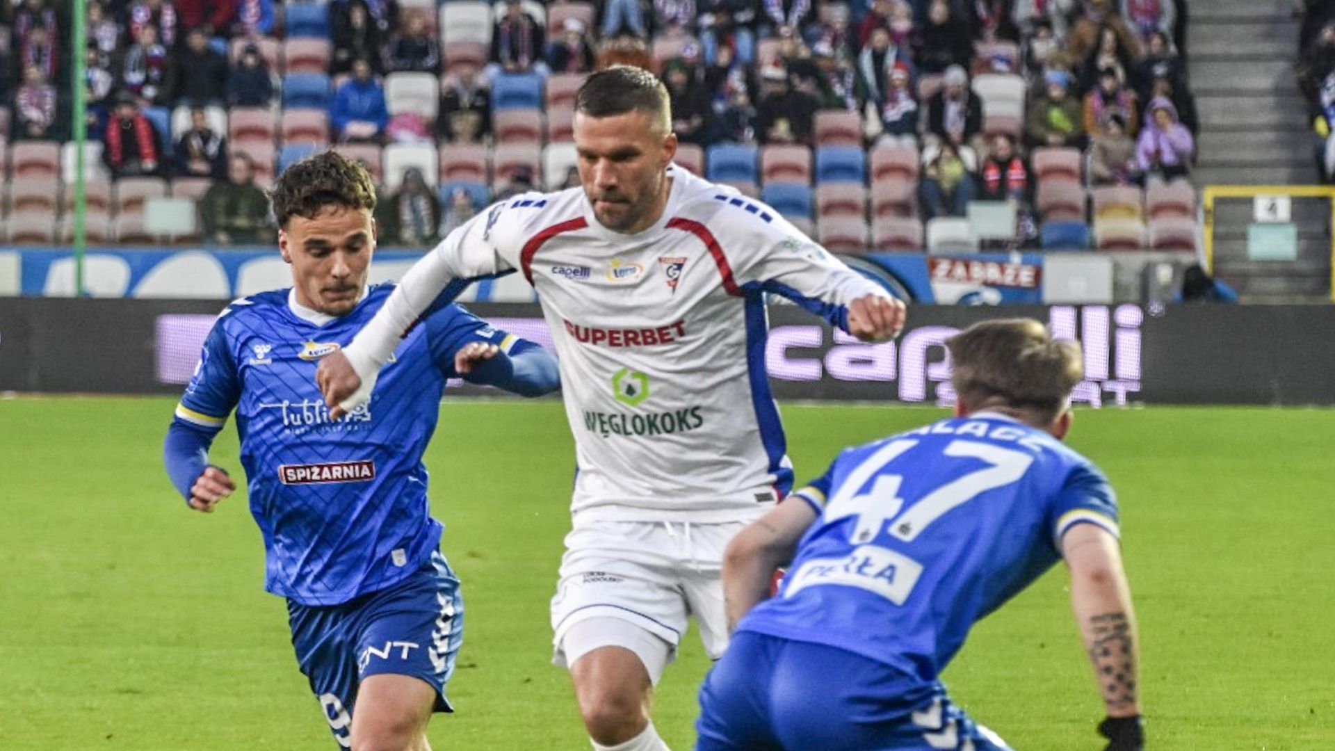 Koncert w Zabrzu! Górnik Zabrze zdemolował Motor Lublin. (Wideo)