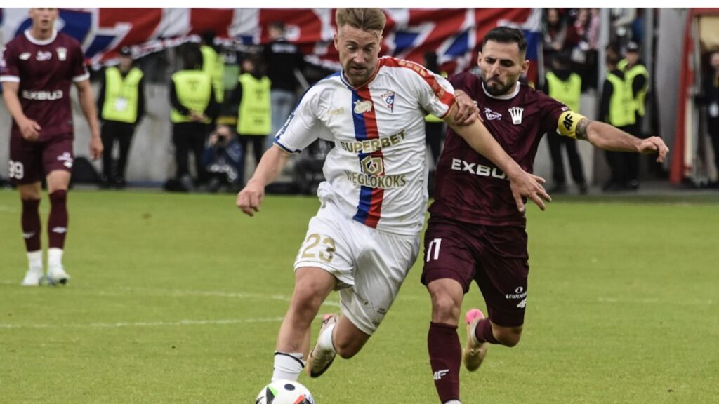 Pierwszy gol Lisetha. Górnik Zabrze się zabawił w Szczecinie. (Wideo)