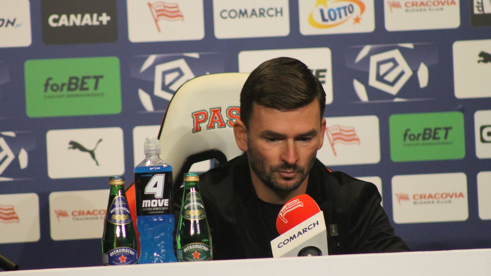 Trener Gasparik zdradził kiedy prawdopodobnie dostępny będzie Michal Sacek